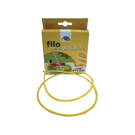 Nylonfaden für professionelle Rundschneider Mm.2,4 von 15 ml x Garten