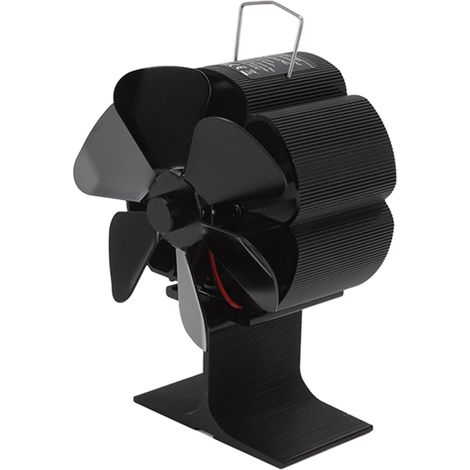 Ventilateur de four avec actionneur thermique, 6 pales, silencieux, économe en énergie, résistant aux hautes températures, en alliage d'aluminium (1/5)