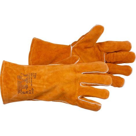 Handschuhe Strend Pro Teo, Vollleder, Schweißerhandschuhe, Größe 10/XL (1/3)