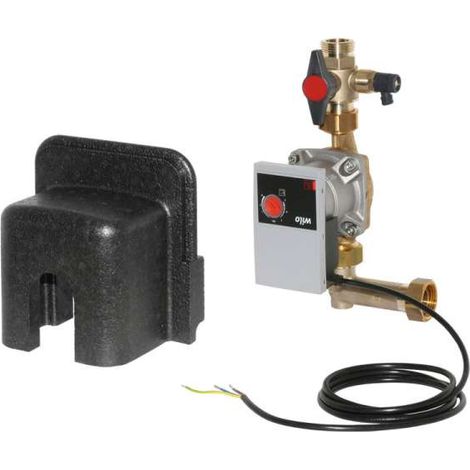 Oventrop Trinkwasserzirkulations-Set mit Zirkulationspumpe Wilo PARA BZ Z 15-130/7-50/SC für Frischw (1/3)