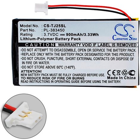 NX - Batterie téléphone, smartphone, GSM 3.7V 900mAh - YS-PA29PL-383450 (1/5)
