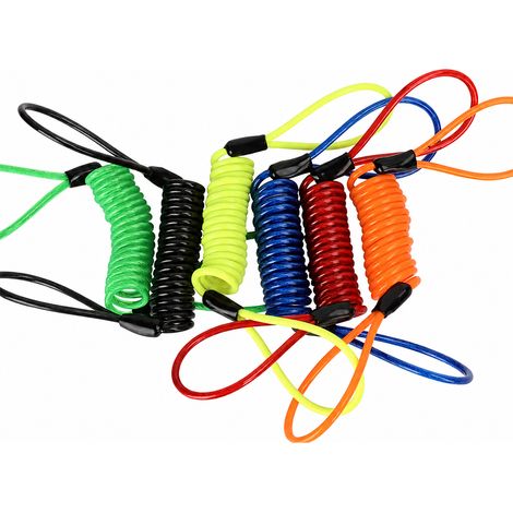 Antivol bloque-disque avec câble rappel anti-oubli en alliage de zinc réf 5062 278 g – Livraison gratuite