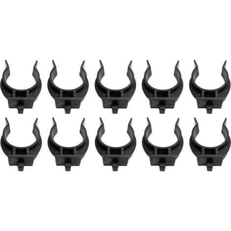 Clips Plinthe Cuisine, Plastique Clips pour Plinthe, Attache Plinthe Cuisine, Clip pour Pieds de Plastique et Aluminium, Support de Plinthe de Salle de Bain pour Pieds de Cuisine (1/5)