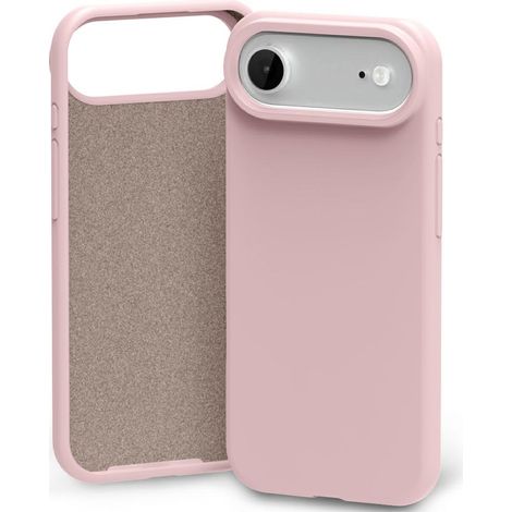 Custodia in silicone Mercury per iPhone Air, colore rosa sabbia. (1/5)