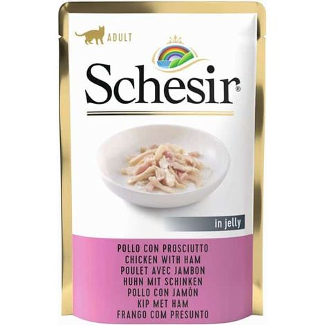 Umido Gatto - Schesir Busta 85 gr Pollo e Prosciutto