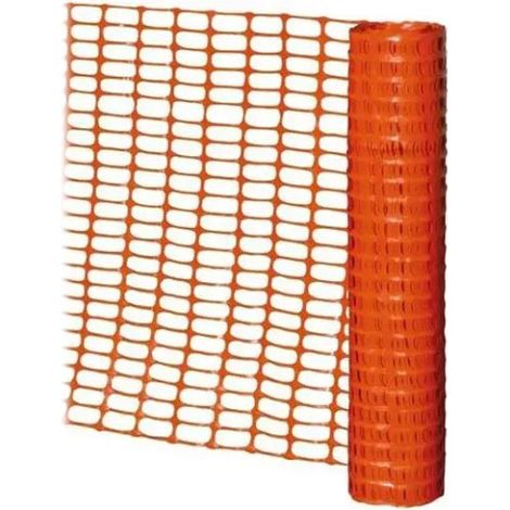 Grillage de signalisation orange 1 x 50m - NOTRE SELECTION - BALIOR501 (1/2)