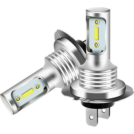 2 Superweiße H7-LED-Lampen 6000 K – 110 W 8000 lm (1/2)