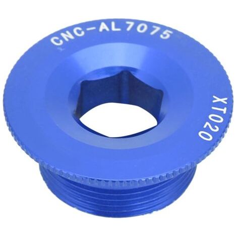 Vis de Volet de Berge de Manivelle BB BB Axis Vis d'aluminium M20X10MM (BLUE) (1/5)
