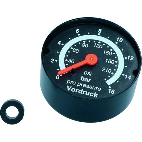 Ersatzteil Manometer 0-16 bar Anschluss rückseitig