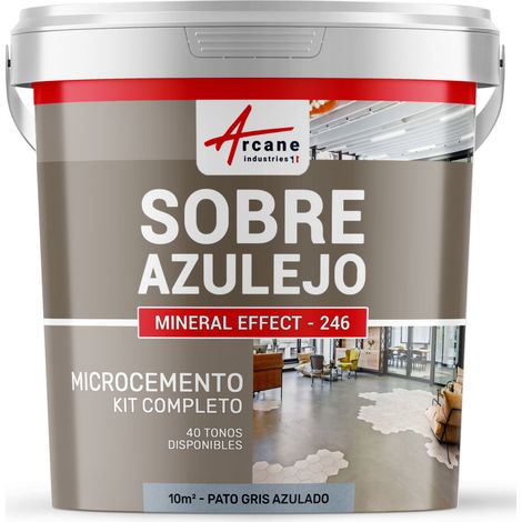 Microcemento sobre azulejos