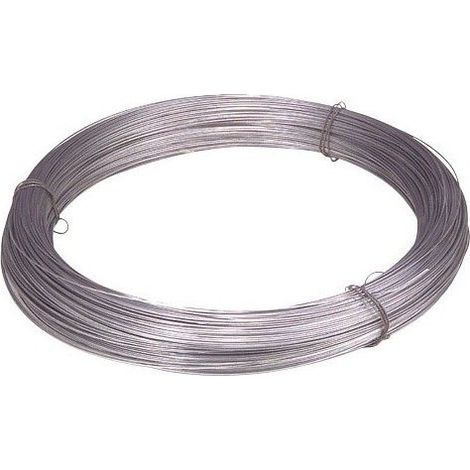 Filo Zincato Rotolo 5 kg. N. 15 - 2,4 mm.
