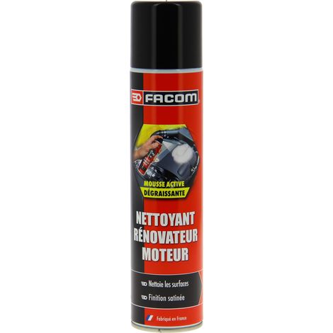 Facom – Nettoyant moteur 300ml – Finition satinée – Élimine traces d'huile et poussières – Convient à toutes surfaces (1/2)