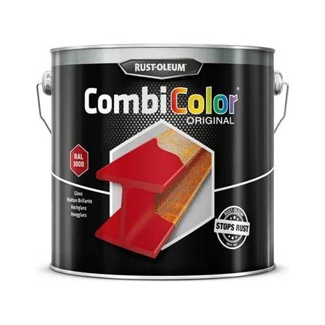 Rustoleum CombiColor® Original vernice antiruggine rosso vivo 2,5L