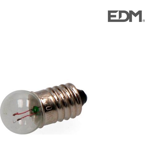 Kugelförmige Glühbirne 3,5 V E-10 EDM