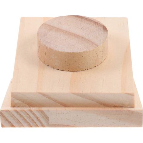 Présentoir à bijoux en bois pour montres et bracelets, idéal pour la vente. (1/5)