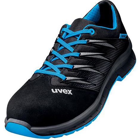 uvex Halbschuhe 2 trend S2 blau schwarz Weite 12 Gr. 52