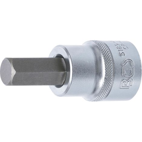 BGS Bit-Einsatz Antrieb Innenvierkant 20 mm (3/4") Innensechskant 17 mm - 5189-H17 (1/2)