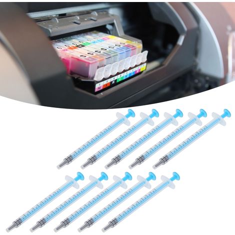 10 seringues jetables industrielles 1ml à embout droit pour applications manuelles (1/5)