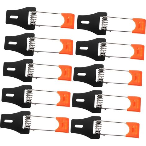 Clip luminaire, métal, pour spot encastré, plafond et maison (1/5)