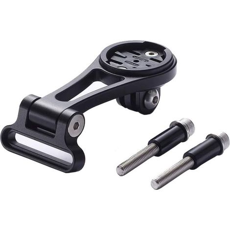 1 Support de vélo, angle réglable, compatibilité Garmin Edge, fixation guidon, pour ordinateur de bord et caméra (1/4)