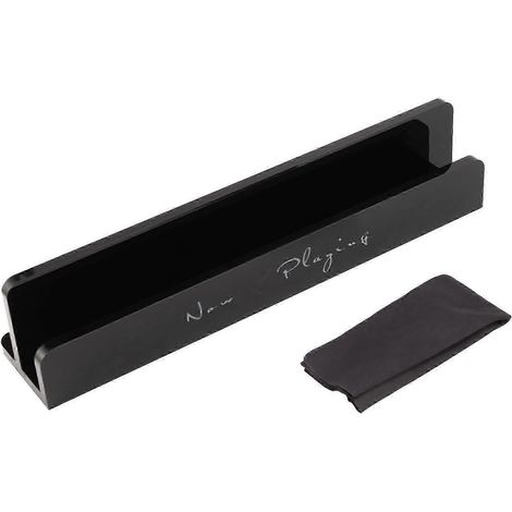 Présentoir en acrylique compatible avec les disques vinyles LP / Emballage luxueux et sobre WHBYV (1/4)
