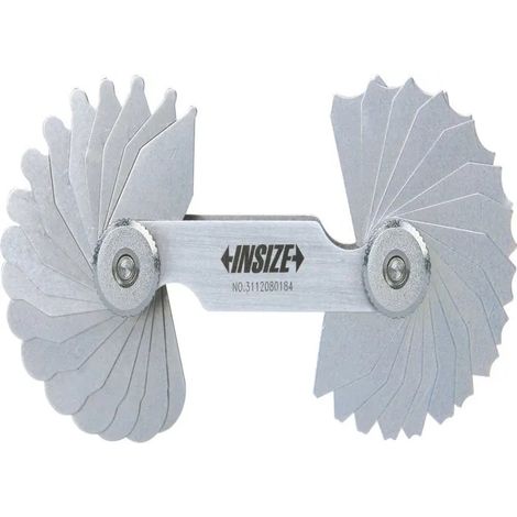 Instrumento de medida insize wzorzec lukow kol mwkc/a2 15,5-25 mm 15 hojas