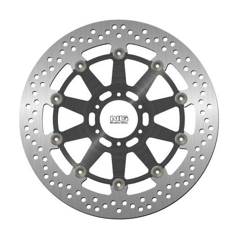Disco de freno delantero flotante Aprilia, Moto Guzzi, aluminio de 320 mm