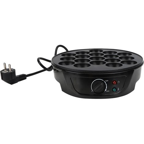 Plaque électrique mini pour takoyaki maison, machine à boules de poulpe, cuisson petit-déjeuner, 220-240V avec prise UE (1/5)