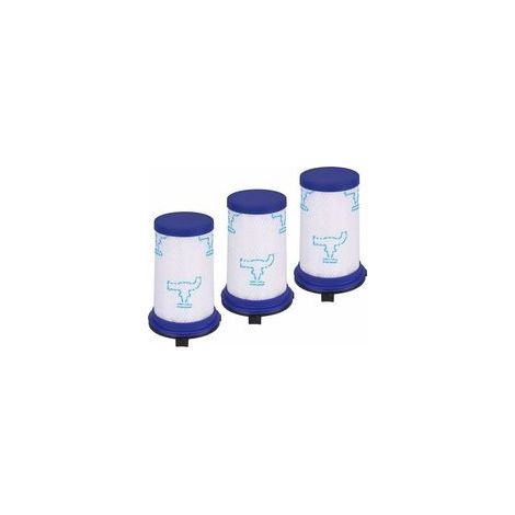 Lot de 3 filtres de remplacement pour Rowenta Air Force 360 / X-Pert Essential 260, aspirateur sans fil – (1/5)
