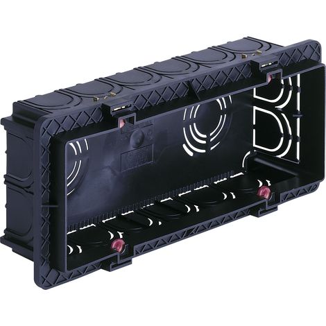 VIMAR - V71306.AU Scatola incasso rettang. 6-7M nero