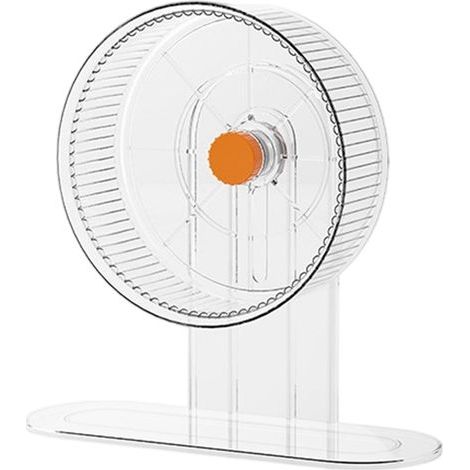Roue Pour Hamster - Roue Silencieuse En Plastique Absorbant Le Bruit - Pour Cage Standard - Adaptée À Hamster Chinchilla Furet Cochon D Inde - 1 Pièce (1/5)