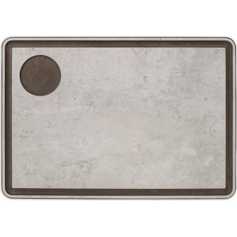 Planche À Découper - 330 X 230 X 6 5 Mm - Fibre De Cellulose Et Résine - Effet Marbre - 1 Pièce