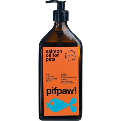 Pifpaw Lachsöl für Tiere, Lebensmittelqualität – 500 ml (1/5)