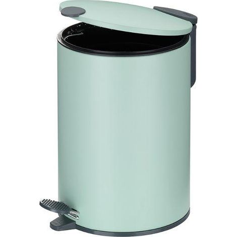 Kela Mats cestino da bagno in metallo salvia 3 litri