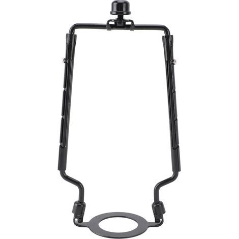 Abat-jour Support de Harpe en Fer, Kit Réglable, Design Exquis pour Tige de Lampe Standard, Base Lumineuse E26 (1/5)