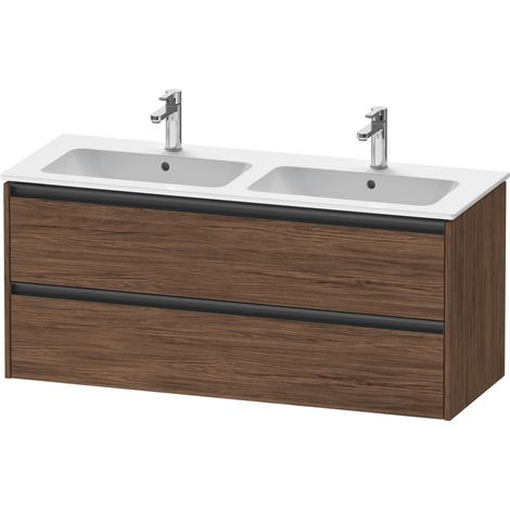 Duravit Ketho.2 bâti-support lavabo suspendu, 2 tiroirs,