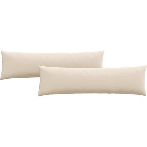 Maison Exclusive - Cuscini da Divano 2 pcs Beige 145 x 40 cm Tessuto