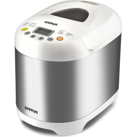 G3 Ferrari G10078 panificadora 550 W Acero inoxidable, Blanco