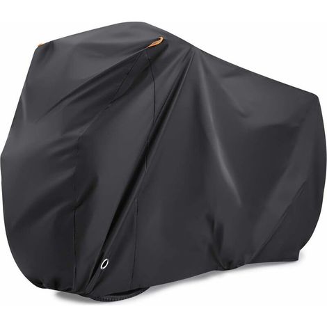 Copertura per bici per 2 bici, copertura per bici impermeabile in nylon 190T con protezione antipolvere, UV e pioggia per mountain bike