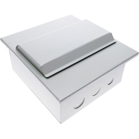 Boîtier de distribution électrique 6 modules 17.5 mm IP40 pour rinçage métal SPN (1/5)