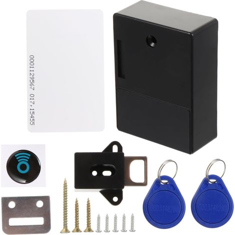 Serrure invisible intelligente T3 pour armoires, sans perçage (1/5)