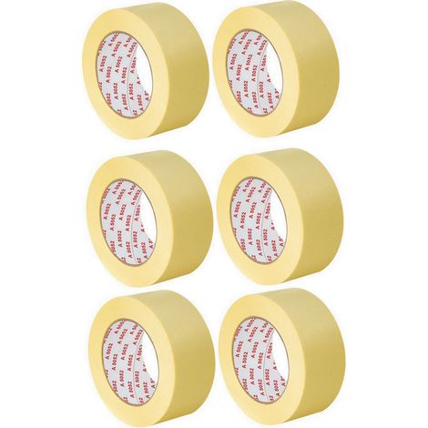 Lot de 6 rubans de masquage 50 m x 50 mm - Arcanaute (1/2)