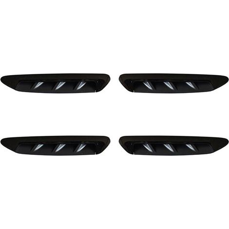 Quattro coperture per prese d'aria parafango anteriore per BMW X3 G01 (modelli 2018-2023) e X4 G02 (modelli 2019-2023) (codici articolo: 51138064805, 51138064806).