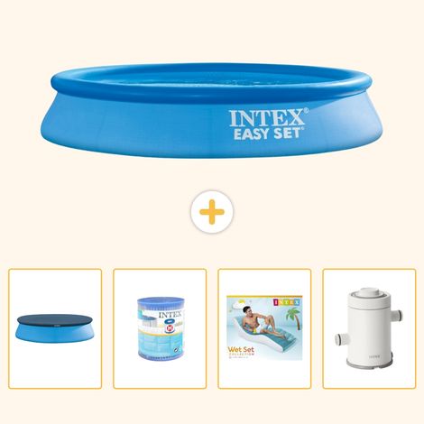 Intex Piscine Easy Set Ronde - 305x61 cm - 5-pièces  S113 (1/5)