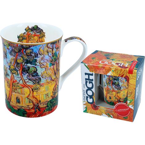 Taza clásica de porcelana NUEVA taza del jardín de Van Gogh PARA té o café (1/5)