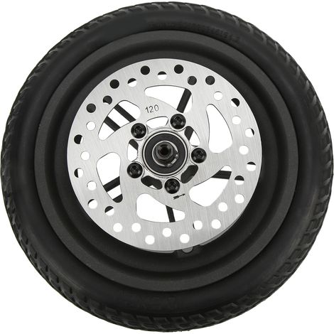 Pneu arrière 8,5 pouces antidéflagrant pour trottinette électrique Xiaomi M365 PRO - Roue pleine avec moyeu et frein à disque solide (1/5)