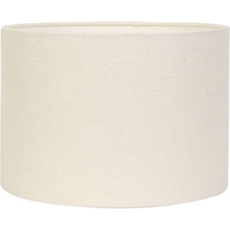 Light & Living - lampenschirm - Livigno - weiß - textil - Ø 25cm