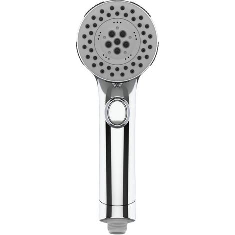 Pommeau De Douche - 5 Modos De Chorro - Interruptor De Parada En Una Sola Pulsación - Rosca Universal G1/2 - Función Anticalcárea Auto-Limpiante - 235 Mm - 350 G (1/5)