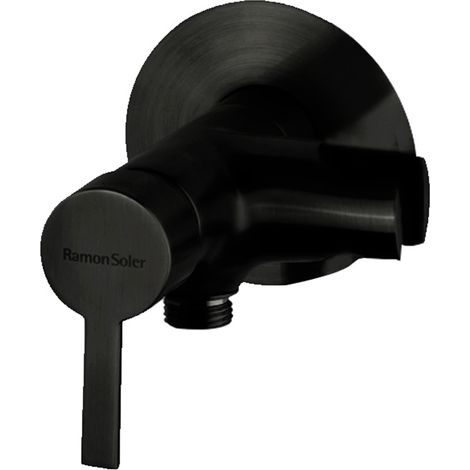 Mitigeur WC (sans douchette) en laiton à encastrer, noir mat - 336801SNM (1/2)