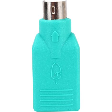 Adaptateur convertisseur USB femelle vers PS2 mâle pour clavier/souris USB à connecter à un ordinateur (1/5)